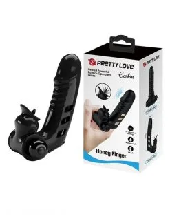 Pretty Love - Vinger Vibrator Corbin - Zwart -Sex Toys winkel Pretty Love Vinger Vibrator Corbin zwart 9