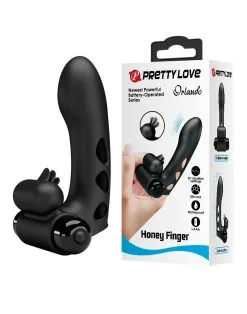 Pretty Love - Vinger Vibrator Orlando - Zwart -Sex Toys winkel Pretty Love Vinger Vibrator Orlando zwart 9