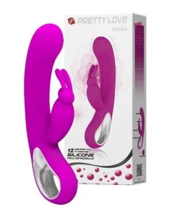 Pretty Love - Webb Rabbit Vibrator - Roze