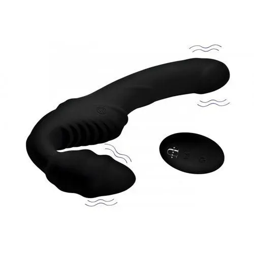 EDC Pro Rider Strapless Strap-on Vibrator - Zwart 2 EDC Pro Rider Strapless Strap-on Vibrator - Zwart - Afbeelding 2
