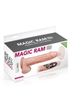 Real Body Magic Ram Stotende Vibrator Met Zuignap En Afstandsbediening - Blank -Sex Toys winkel Real Body Magic Ram Stotende Vibrator met Zuignap en Afstandsbediening blank 3