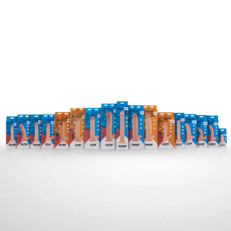 Real Fantasy ELVIN Realistische Dildo Met Balzak - 21 Cm 8 Real Fantasy ELVIN Realistische Dildo Met Balzak - 21 Cm - Afbeelding 8