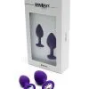 RIMBA TOYS Rimba Berlin Bling Buttplug - Set Met Twee Buttplugs Met Kristal - Paars