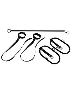 Rimba Bondage Play - Elleboog Bondageset Met Stang, Boeien En Ellebooghouders