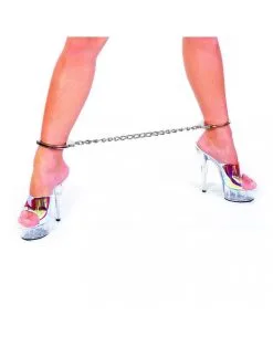 Rimba Bondage Play - Metalen Politie Voetboeien Met Ketting - Heavy Duty Cuffs - Stalen Voetboeien -Sex Toys winkel Rimba Bondage Play Metalen Politie Voetboeien Met Ketting Heavy Duty Cuffs Stalen Voetboeien 2