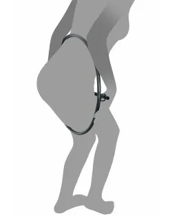 Rimba Bondage Play Rimba Bondage Ring - Restraint Ring Met Leren Boeien En Hangslot -Sex Toys winkel Rimba Bondage Ring Restraint Ring met Leren Boeien en Hangslot 5