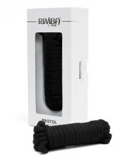 RIMBA TOYS Rimba Bondagetouw Katoen BRISTOL 5 Meter - Zwart