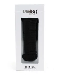 RIMBA TOYS Rimba Bondagetouw Katoen BRISTOL 5 Meter - Zwart -Sex Toys winkel Rimba Bondagetouw Katoen Bristol 5 meter zwart 4