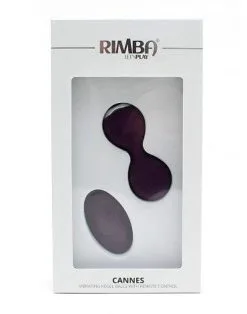 RIMBA TOYS Rimba Cannes Oplaadbare Vaginaballen Met Remote Control - Paars 8 RIMBA TOYS Rimba Cannes Oplaadbare Vaginaballen Met Remote Control - Paars -Sex Toys winkel Rimba Cannes oplaadbare vaginaballen met remote control paars 3