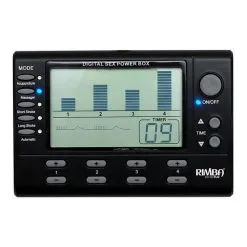 Rimba Electro Play - Electronische Erotische Stimulatie - 4 Kanaals Electro Sex Power Box Set Met LCD Display