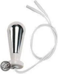 Rimba Electro Play Rimba Electro Sex - Kleine Buttplug - E-stim Eitje - Bi-polair - 7 Cm
