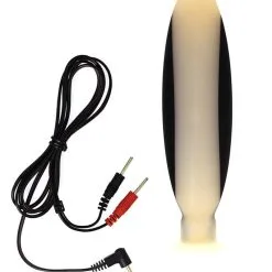 Rimba Electro Play Rimba Electro Sex - Siliconen Dildo Plug Groot Bi-polair 155 Mm