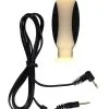 Rimba Electro Play Rimba Electro Sex - Siliconen Dildo Plug Klein Bi-polair 80 Mm