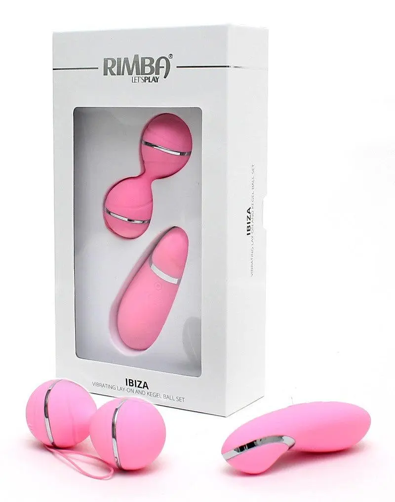 RIMBA TOYS Rimba Ibiza Vibrator Set - Clitoris Vibrator En Vibrerend Eitje Met Remote Control - Roze 1 RIMBA TOYS Rimba Ibiza Vibrator Set - Clitoris Vibrator En Vibrerend Eitje Met Remote Control - Roze