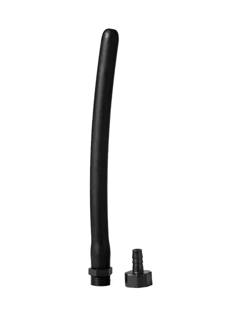 Rimba Latex Play - Flexibele Intiem Douche Opzetstuk - Zwart 1 Rimba Latex Play - Flexibele Intiem Douche Opzetstuk - Zwart