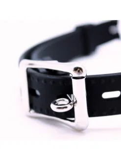 Rimba Latex Play - Gag - Mondknevel Met Hondenbot - Siliconen - Verstelbaar - Zwart -Sex Toys winkel Rimba Latex Play Gag Mondknevel Met Hondenbot Siliconen Verstelbaar Zwart 3