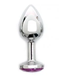 RIMBA TOYS Rimba Metalen Buttplug Met Kristal Sofia - Roze -Sex Toys winkel Rimba Metalen Buttplug met kristal Sofia roze 5