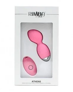 Rimba Toys - Vibrerend Eitje Met Afstandsbediening Athens - Roze 9 Rimba Toys - Vibrerend Eitje Met Afstandsbediening Athens - Roze -Sex Toys winkel Rimba Toys Vibrerend Eitje Met Afstandsbediening Athens Roze 3