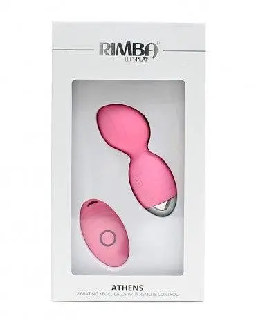 Rimba Toys - Vibrerend Eitje Met Afstandsbediening Athens - Roze 3 Rimba Toys - Vibrerend Eitje Met Afstandsbediening Athens - Roze - Afbeelding 3