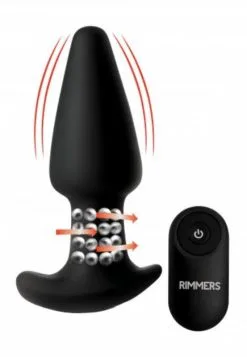 Rimmers - Gyro-R Vibrerende Rimming Plug Met Afstandsbediening 6 Rimmers - Gyro-R Vibrerende Rimming Plug Met Afstandsbediening -Sex Toys winkel Rimmers Gyro R Vibrerende Rimming Plug Met Afstandsbediening 2