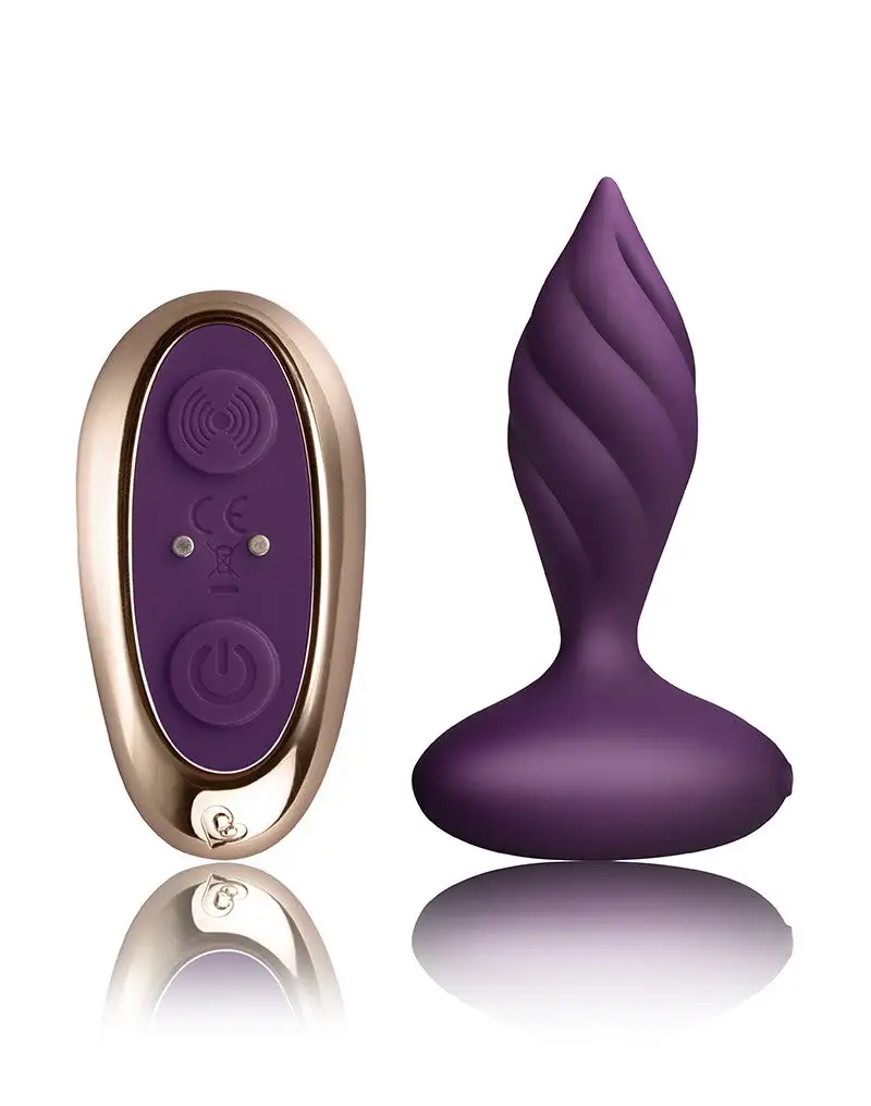 Rocks Off Rocks-off - Anaal Vibrator/Vibrerende Buttplug Met Afstandsbediening Petite Sensations Desire - Paars 1 Rocks Off Rocks-off - Anaal Vibrator/Vibrerende Buttplug Met Afstandsbediening Petite Sensations Desire - Paars