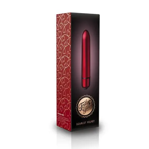 Rocks Off Rocks-off - Truly Yours Bullet Vibrator Scarlet Velvet 5 Rocks Off Rocks-off - Truly Yours Bullet Vibrator Scarlet Velvet - Afbeelding 5