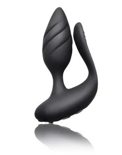 Rocks Off Rocks-off - Partner Vibrator Cocktail Met Afstandsbediening - Zwart -Sex Toys winkel Rocks off Partner Vibrator COCKTAIL met afstandsbediening zwart 3