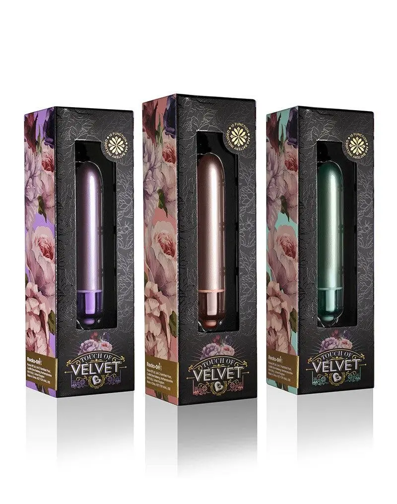 Rocks Off Rocks-off - Vibrator Touch Of Velvet Soft - Rosé Goud 4 Rocks Off Rocks-off - Vibrator Touch Of Velvet Soft - Rosé Goud - Afbeelding 4