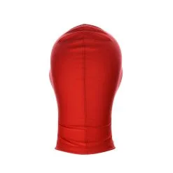 Kiotos Leather Rode BDSM Hood Met Openingen Voor De Ogen -Sex Toys winkel Rode BDSM Hood met openingen voor de ogen 4