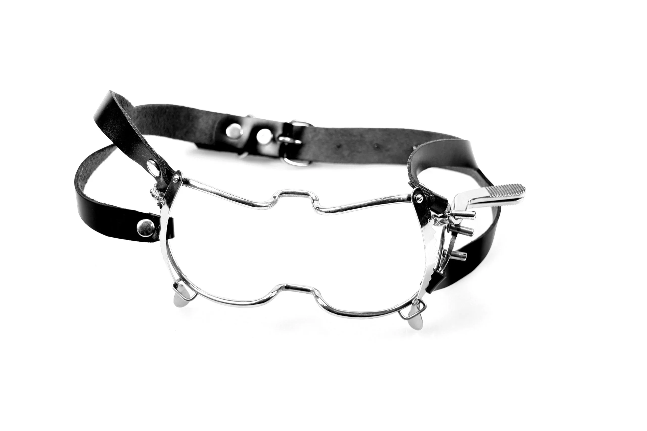 Kiotos Steel Roestvrijstalen Mondklem Met Strap 1 Kiotos Steel Roestvrijstalen Mondklem Met Strap