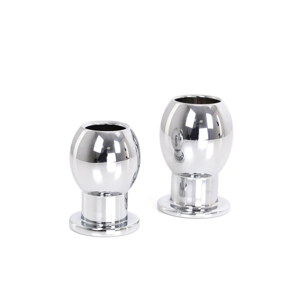 Kiotos Steel Ronde Holle Buttplug RVS 7 Kiotos Steel Ronde Holle Buttplug RVS - Afbeelding 7