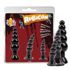 CHISA Rubicon - Late Night Pleasure Kit Buttplug Set - 3 Stuks