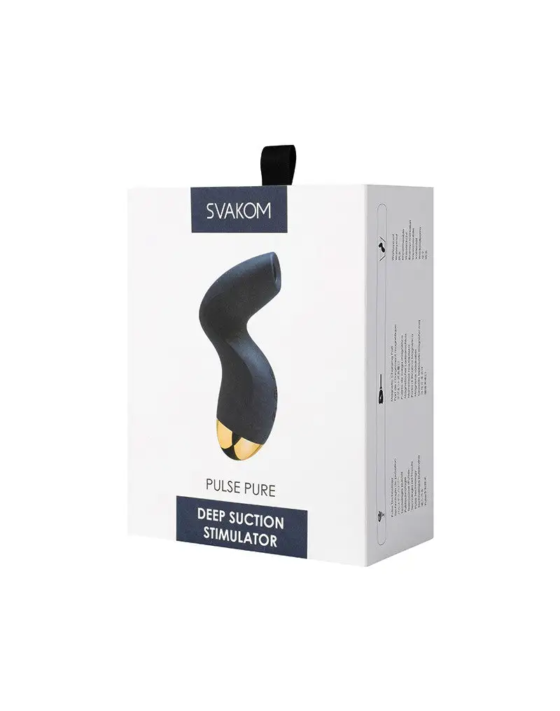 Svakom - Luchtdruk Vibrator PULSE PURE - Blauw 2 Svakom - Luchtdruk Vibrator PULSE PURE - Blauw - Afbeelding 2