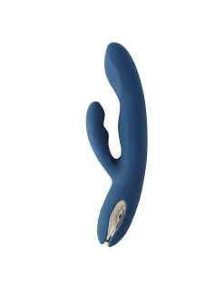 Svakom - Rabbit Vibrator Met Vibrerende Tip Aylin - Blauw