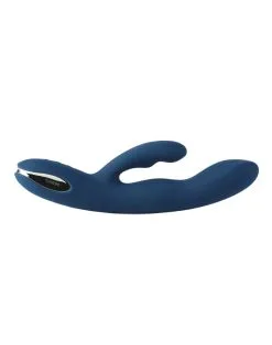 Svakom - Rabbit Vibrator Met Vibrerende Tip Aylin - Blauw -Sex Toys winkel SVAKOM Rabbit Vibrator met vibrerende tip AYLIN blauw 4
