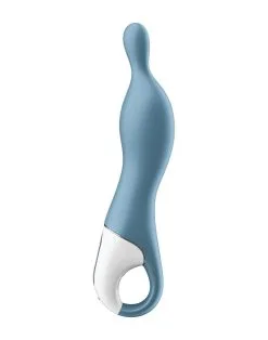 Satisfyer - A-mazing 1 A-spot Vibrator - Blauw 14 Satisfyer - A-mazing 1 A-spot Vibrator - Blauw -Sex Toys winkel Satisfyer A MAZING 1 A spot Vibrator blauw 6