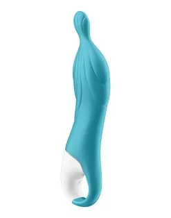 Satisfyer - A-mazing 2 A-spot Vibrator - Turquoise -Sex Toys winkel Satisfyer A MAZING 2 A spot Vibrator turquoise 6