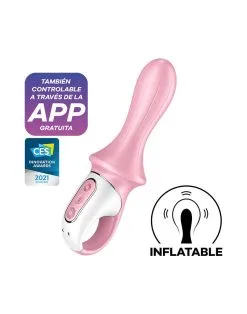 Satisfyer - Air Pump Booty 5+ - Opblaasbare Vibrator (met App Control) - Roze 21 Satisfyer - Air Pump Booty 5+ - Opblaasbare Vibrator (met App Control) - Roze -Sex Toys winkel Satisfyer Air Pump Booty 5 Opblaasbare Vibrator met App Control Roze 11