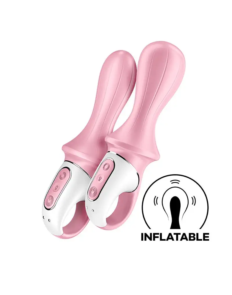 Satisfyer - Air Pump Booty 5+ - Opblaasbare Vibrator (met App Control) - Roze 1 Satisfyer - Air Pump Booty 5+ - Opblaasbare Vibrator (met App Control) - Roze