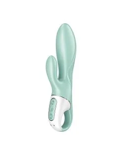 Satisfyer - Air Pump Bunny 5+ - Opblaasbare Rabbit Vibrator (met App Control) - Mint 13 Satisfyer - Air Pump Bunny 5+ - Opblaasbare Rabbit Vibrator (met App Control) - Mint -Sex Toys winkel Satisfyer Air Pump Bunny 5 Opblaasbare Rabbit Vibrator met App Control Mint 3