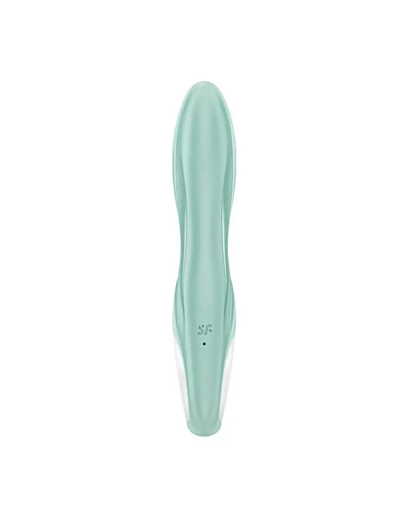 Satisfyer - Air Pump Bunny 5+ - Opblaasbare Rabbit Vibrator (met App Control) - Mint 6 Satisfyer - Air Pump Bunny 5+ - Opblaasbare Rabbit Vibrator (met App Control) - Mint - Afbeelding 6