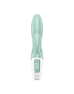 Satisfyer - Air Pump Bunny 5+ - Opblaasbare Rabbit Vibrator (met App Control) - Mint 18 Satisfyer - Air Pump Bunny 5+ - Opblaasbare Rabbit Vibrator (met App Control) - Mint -Sex Toys winkel Satisfyer Air Pump Bunny 5 Opblaasbare Rabbit Vibrator met App Control Mint 8
