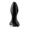 Satisfyer - Anaal Vibrator Met Roterende Kralen En App Control Rotator Plug 2+ - Zwart