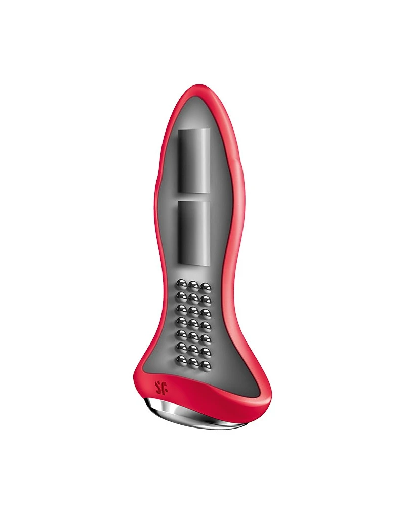 Satisfyer - Anaal Vibrator Met Roterende Kralen En App Control Rotator Plug 1+ - Rood 2 Satisfyer - Anaal Vibrator Met Roterende Kralen En App Control Rotator Plug 1+ - Rood - Afbeelding 2
