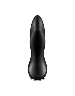 Satisfyer - Anaal Vibrator Met Roterende Kralen En App Control Rotator Plug 1+ - Zwart -Sex Toys winkel Satisfyer Anaal Vibrator met roterende kralen en APP Control ROTATOR PLUG 1 zwart 4
