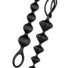 Satisfyer - Beads Anale Kralen - Zwart