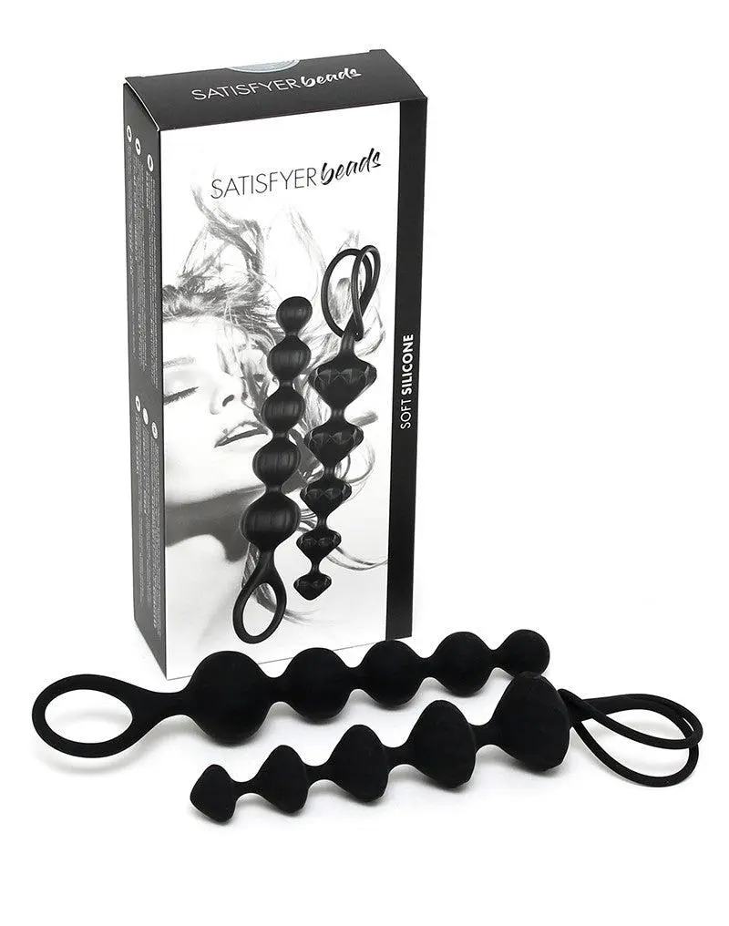 Satisfyer - Beads Anale Kralen - Zwart 2 Satisfyer - Beads Anale Kralen - Zwart - Afbeelding 2