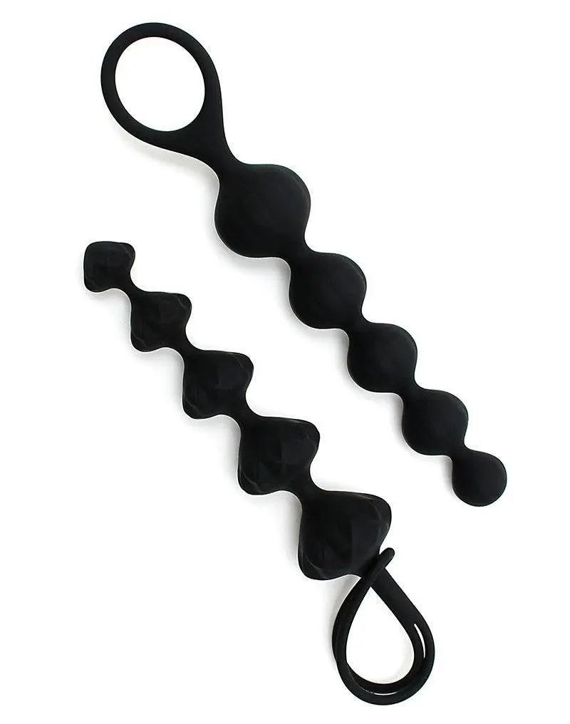 Satisfyer - Beads Anale Kralen - Zwart 3 Satisfyer - Beads Anale Kralen - Zwart - Afbeelding 3