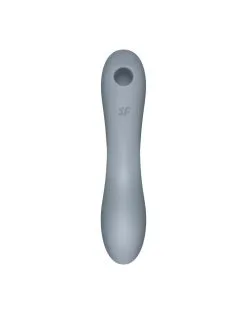 Satisfyer - Curve - Trinity 3-in-1 Vibrator - Grijs 11 Satisfyer - Curve - Trinity 3-in-1 Vibrator - Grijs -Sex Toys winkel Satisfyer Curve Trinity 3 in 1 Vibrator grijs 3
