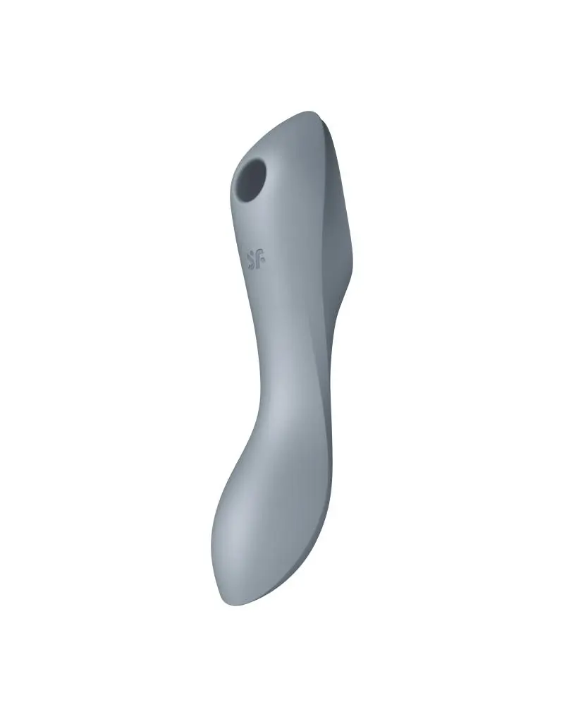 Satisfyer - Curve - Trinity 3-in-1 Vibrator - Grijs 1 Satisfyer - Curve - Trinity 3-in-1 Vibrator - Grijs
